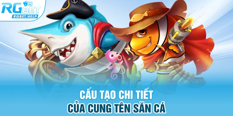 Cấu tạo chi tiết của cung tên săn cá